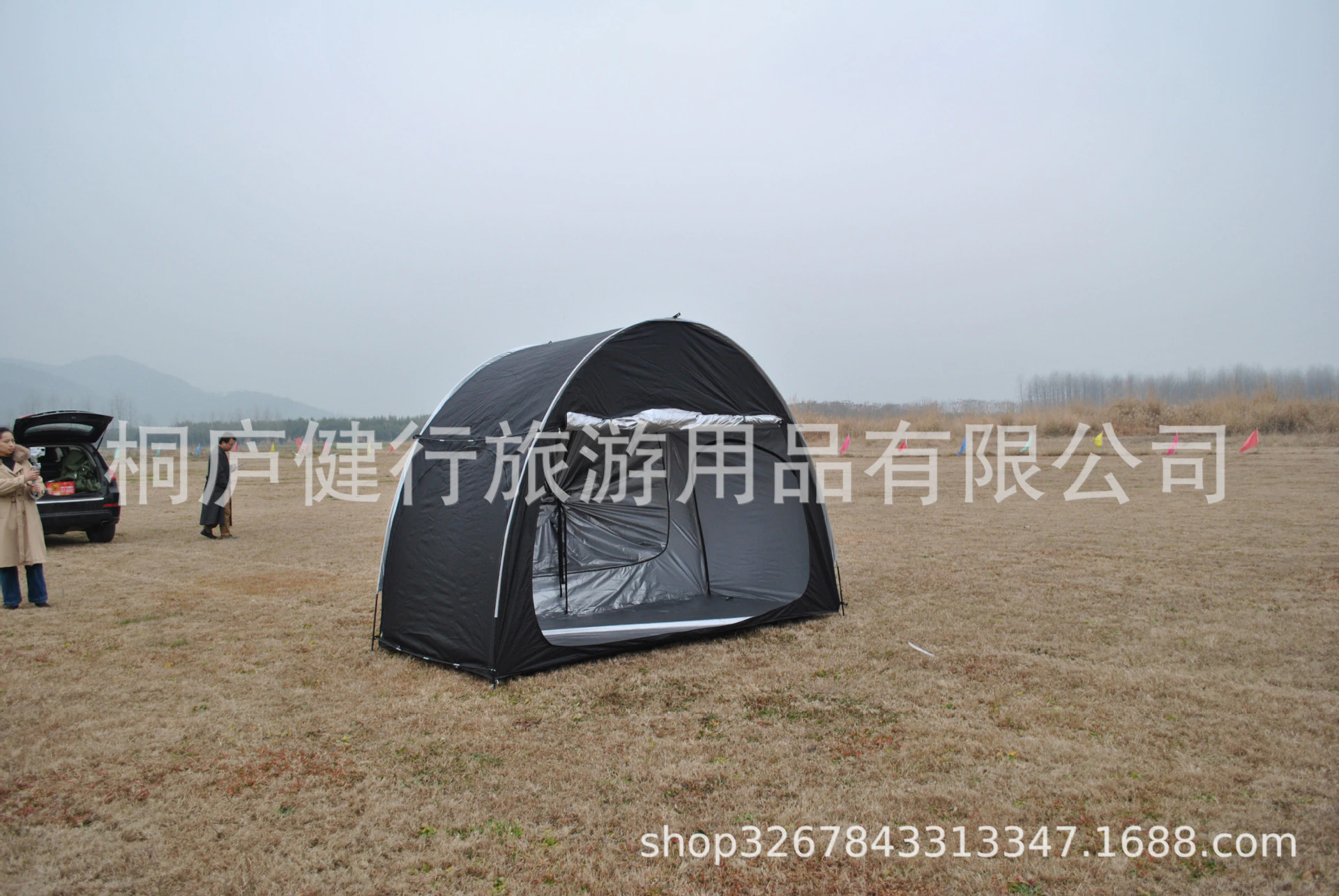Cheap Goat Tents Outdoor Car Trunk Tent Sunshade Rainproof Tailgate Shade Awning Tent For SUV Car Self Driving Tour Barbecue Camping Tool   